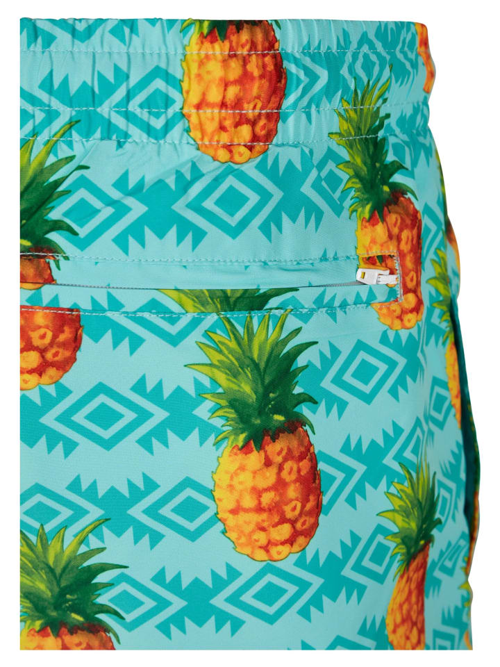 Urban Classics Urban Classics Badeshorts in pineapple aop günstig kaufen
