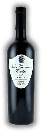 Vina Herminia, Excelsus, DOC, trocken, 2020, Rioja  Vina Herminia, Excelsus, DOC, trocken, 2020, Rioja  Ein Spitzenwein voller Frucht und Kraft. Jahrgang 2020 - 0,75	 Liter - Vol 14,0%