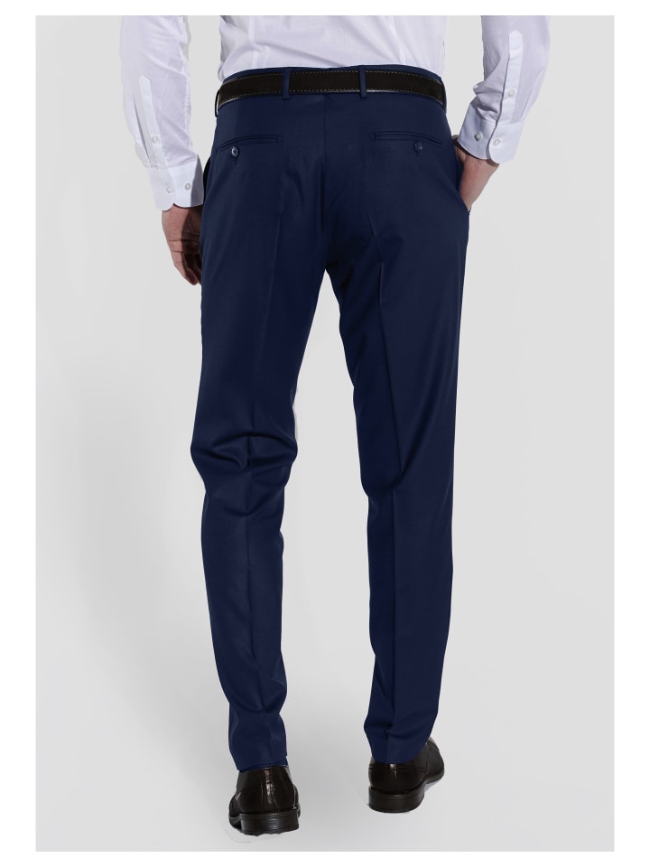 Steffen Klein Anzug SLIM FIT in blau günstig kaufen