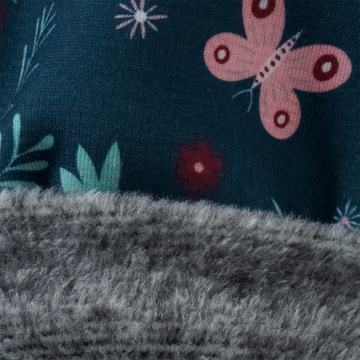 Mädchen Thermo-Leggings mit Schmetterlingen