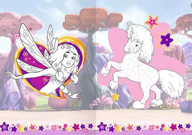 Mia and me: Mein magisches Malbuch