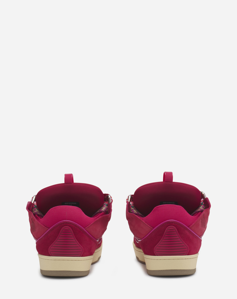 SNEAKERS CURB EN CUIR