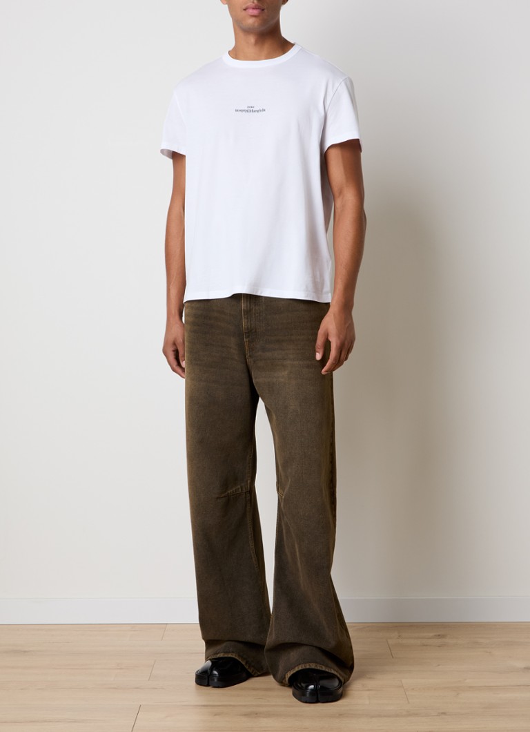 Maison Margiela T-shirt with logo embroidery