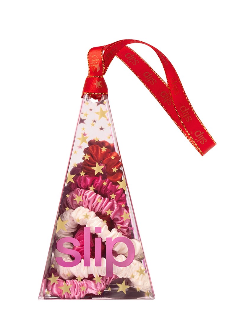 slip  Pure Silk Skinny Scrunchie set - Limited Edition haarelastiek van zijde set van 4