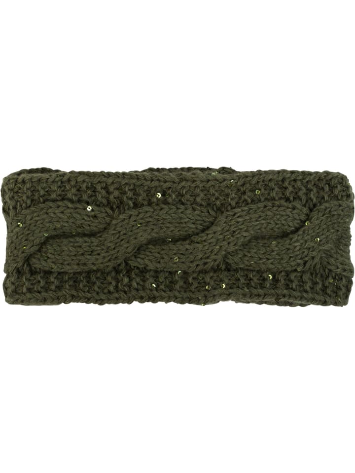 styleBREAKER Strick Stirnband in Oliv günstig kaufen onesize