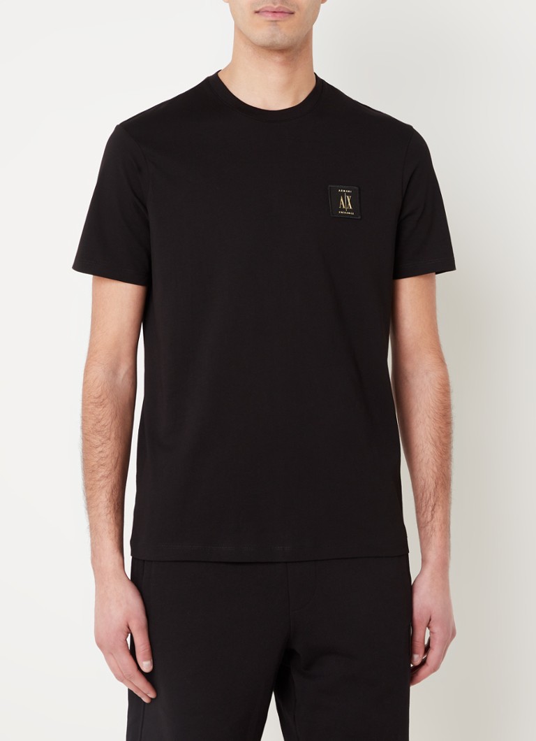 Tricou cu logo Armani Exchange