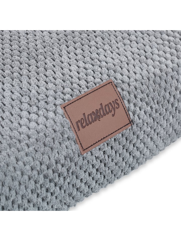 relaxdays Hundetreppe in Grau - (B)41 x (H)33 x (T)54 cm günstig kaufen onesize