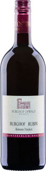 2021 Burghof Rubin trocken 1,0 L - Weingut Burghof Oswald