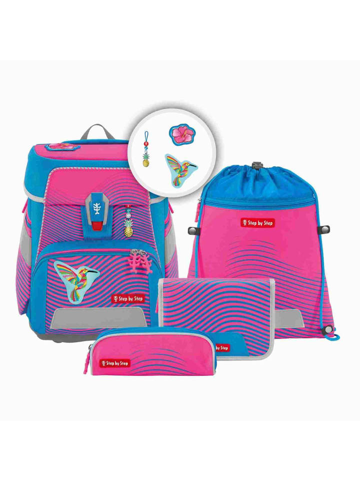 Step by Step Step by Step SPACE NEON Schulranzen-Set 