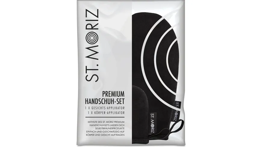 St. Moriz Premium Handschuhset zum Auftragen von Selbstbräuner