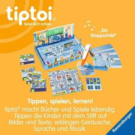 tiptoi® Sicher durch den Straßenverkehr - Lernspiel ab 5 Jahren
