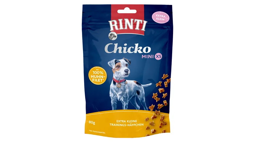 RINTI Hundesnack Chicko Mini XS Huhn 80 g
