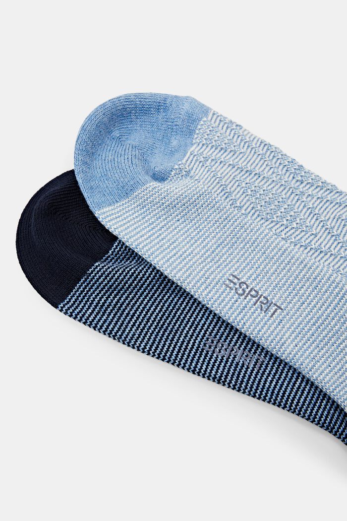 2er-Set strukturierte Socken