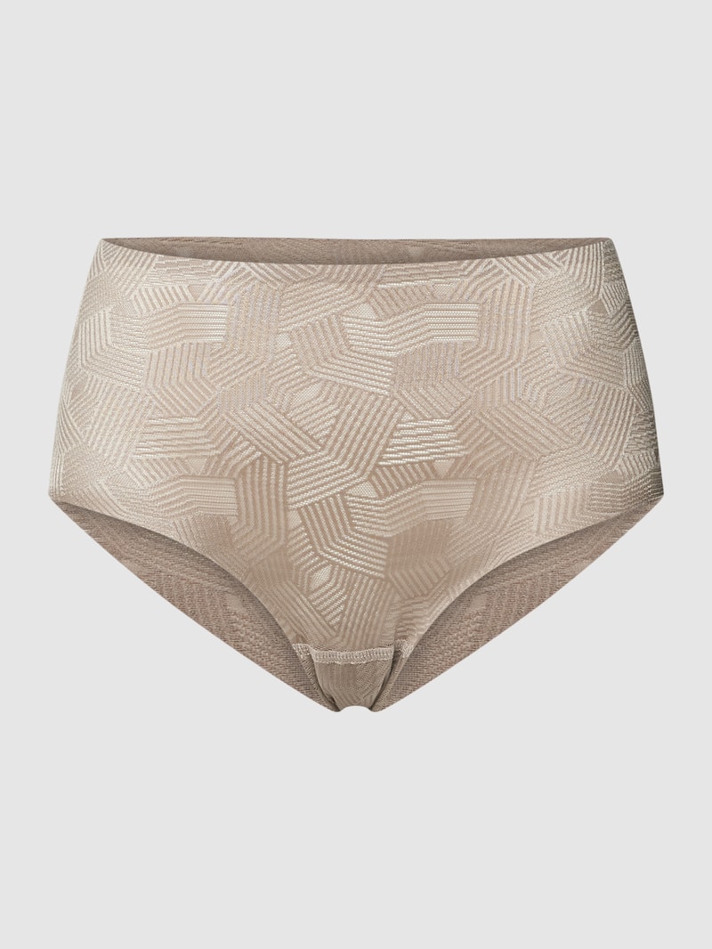 Slip mit Strukturmuster Modell 'SOFT Shaping' in beige