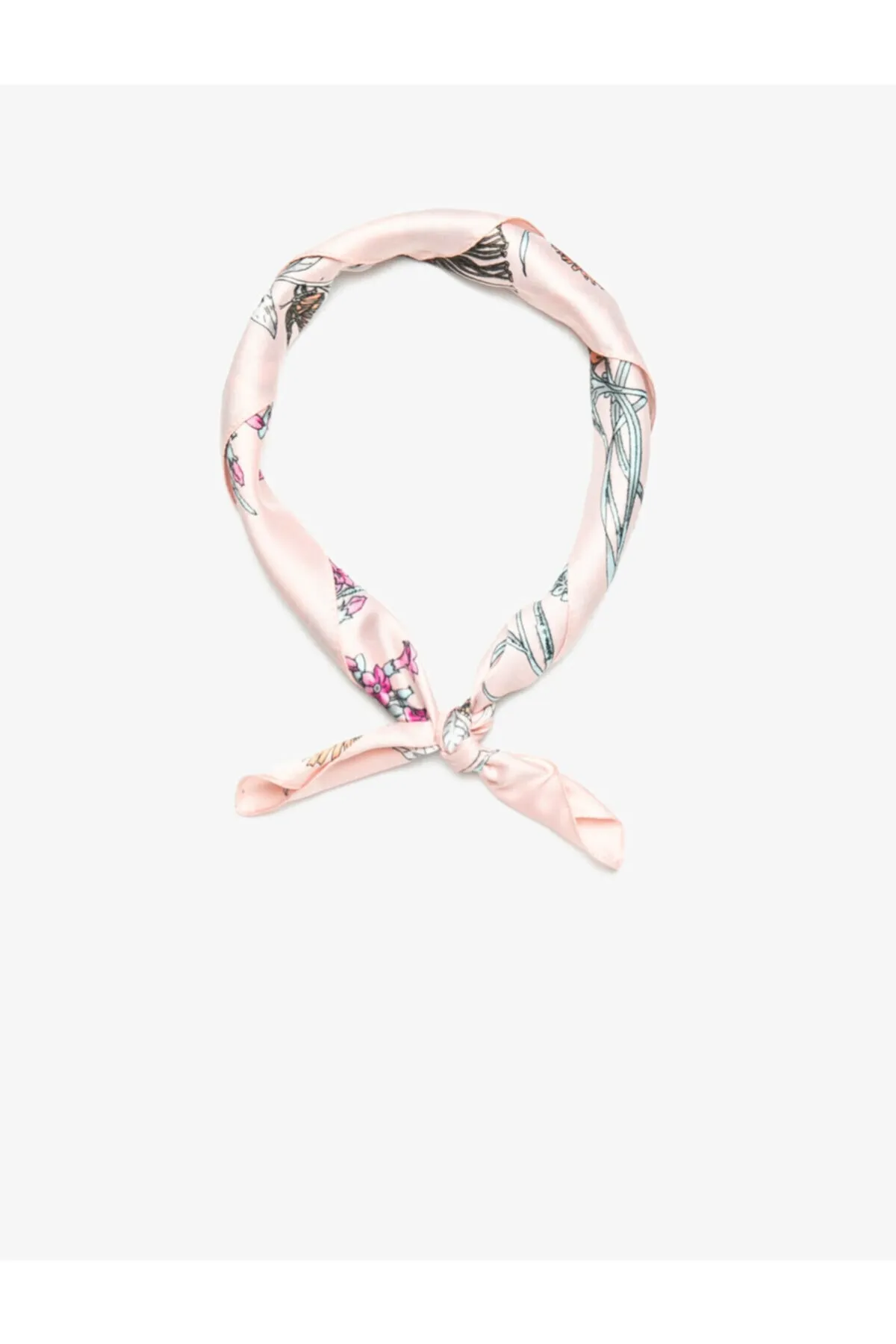 Koton  Rosa gemusterter Sal für Damen 0YAK55153AA