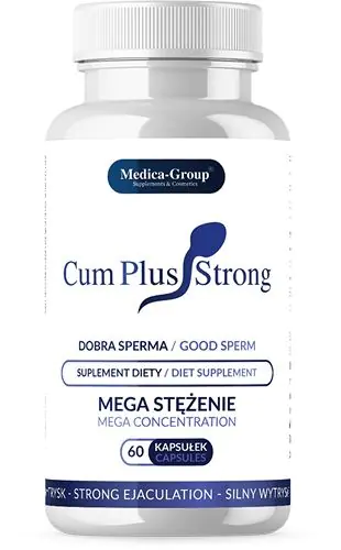 Cum Plus Strong, додатак исхрани за мушкарце који подржава квалитет и количину сперме, капсуле