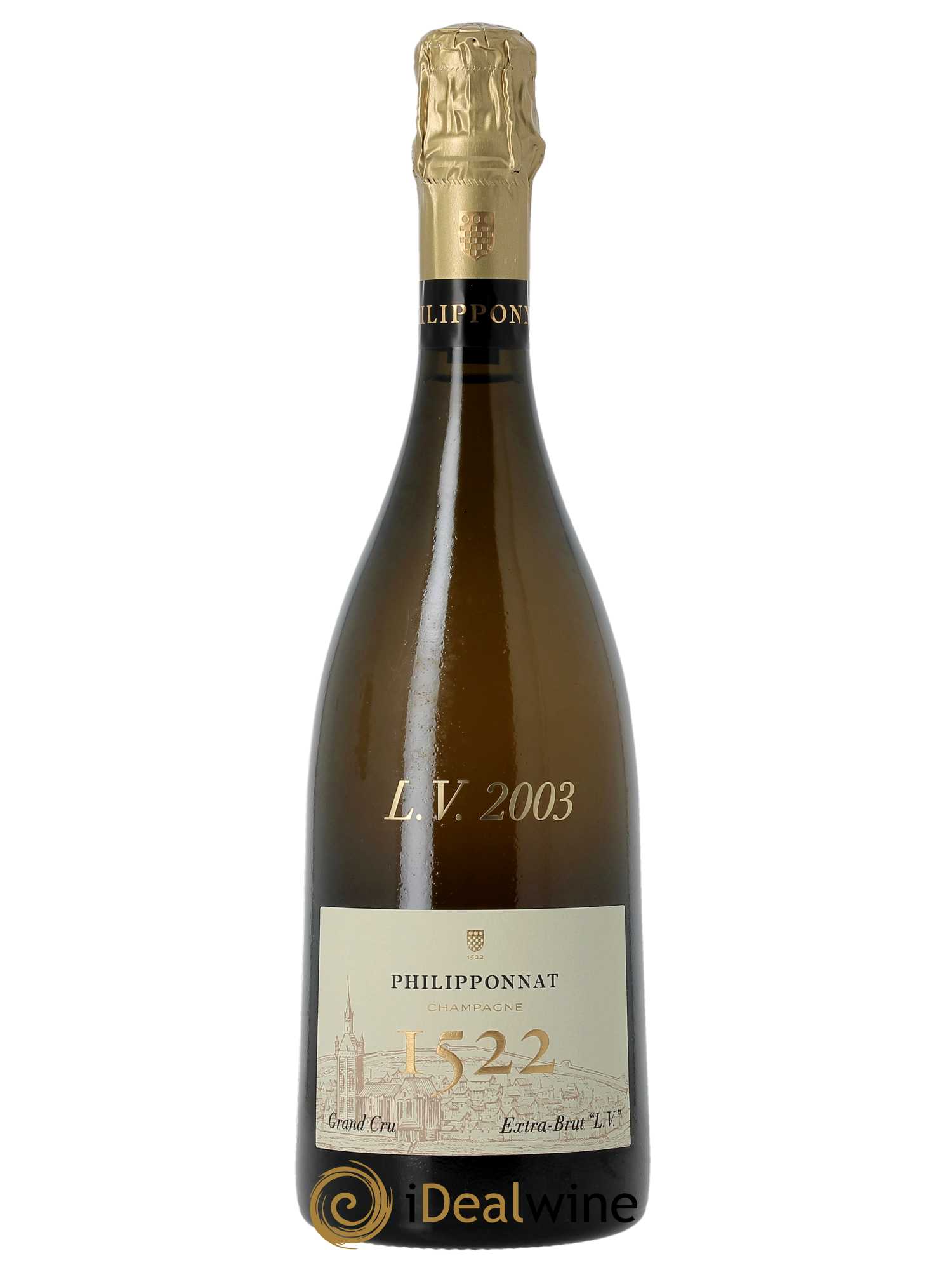 Cuvée 1522 LV Extra Brut Grand Cru Philipponnat  2003 - Lot de 1 Bouteille