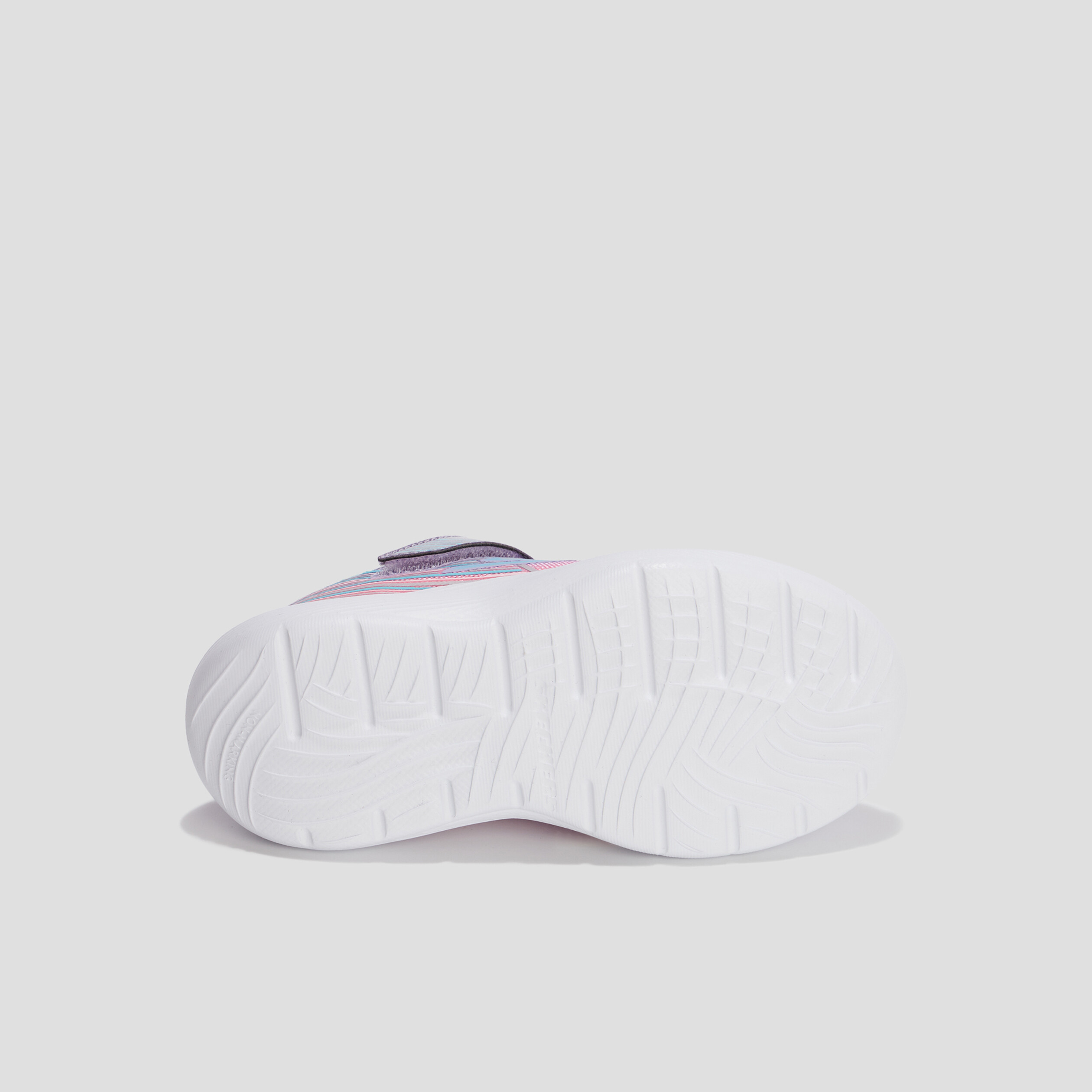 Baskets à scratchs Skechers Shimmer bleu lavande fille | La Halle