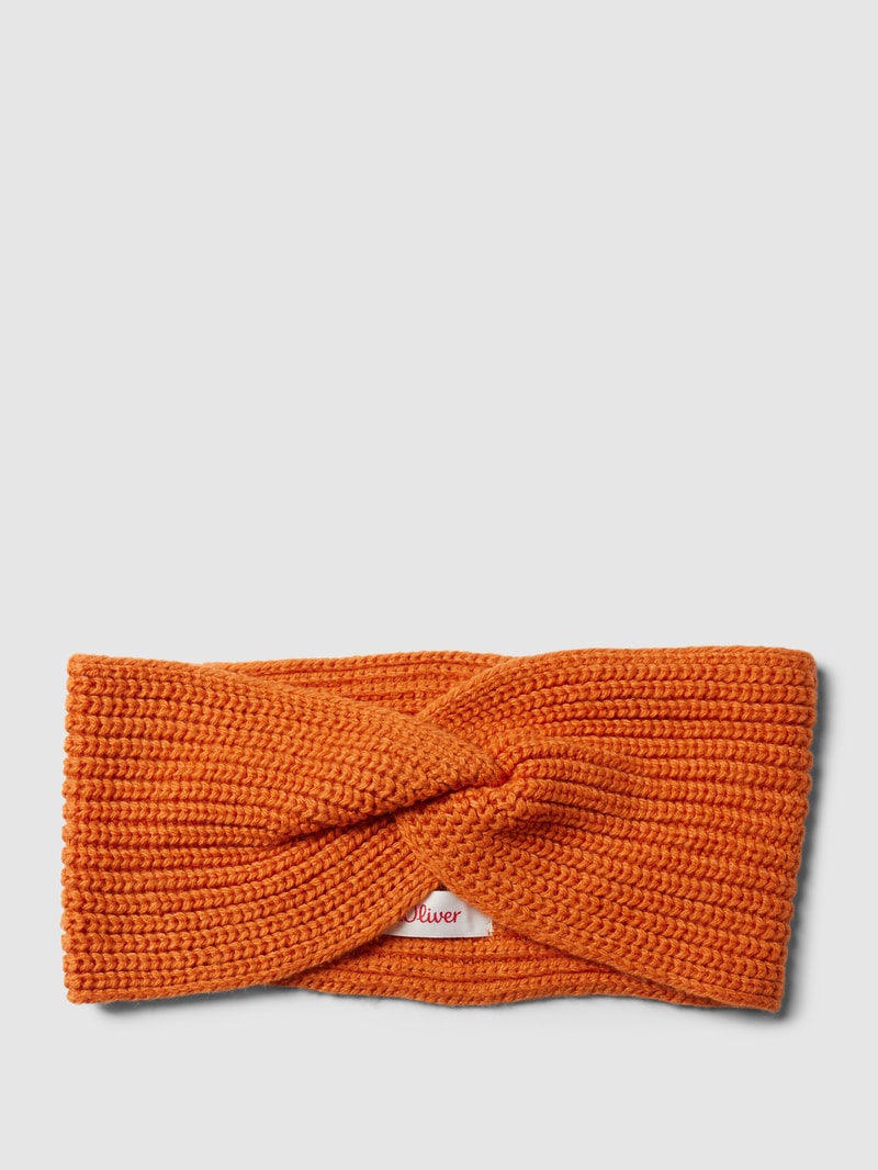 Stirnband mit Knoten-Detail in orange