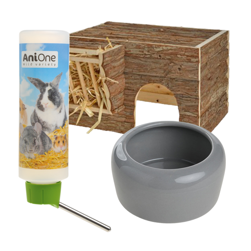 AniOne Ställe AniOne Hamster Zubehör Set 2