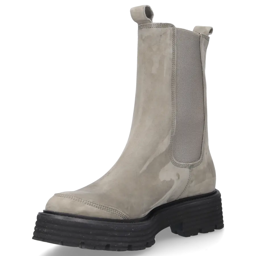 305 SOBE - Chelsea Boots WHITNEY Nubukleder - grün