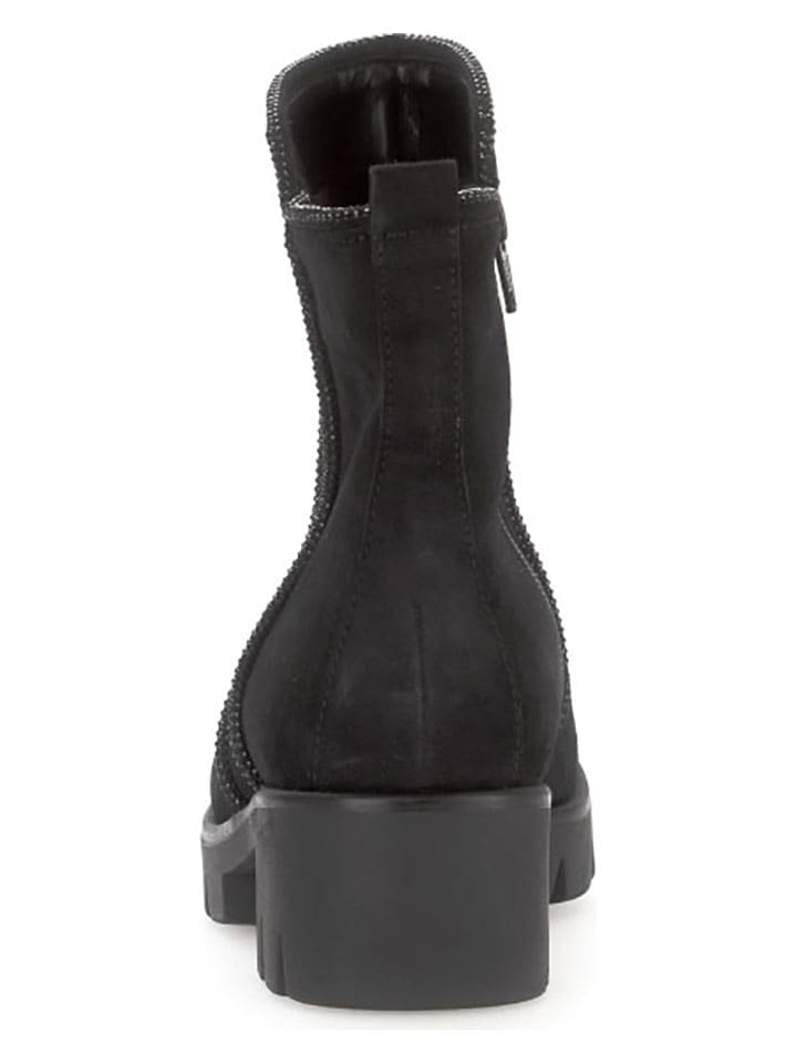 Gabor Leder-Boots in Schwarz günstig kaufen