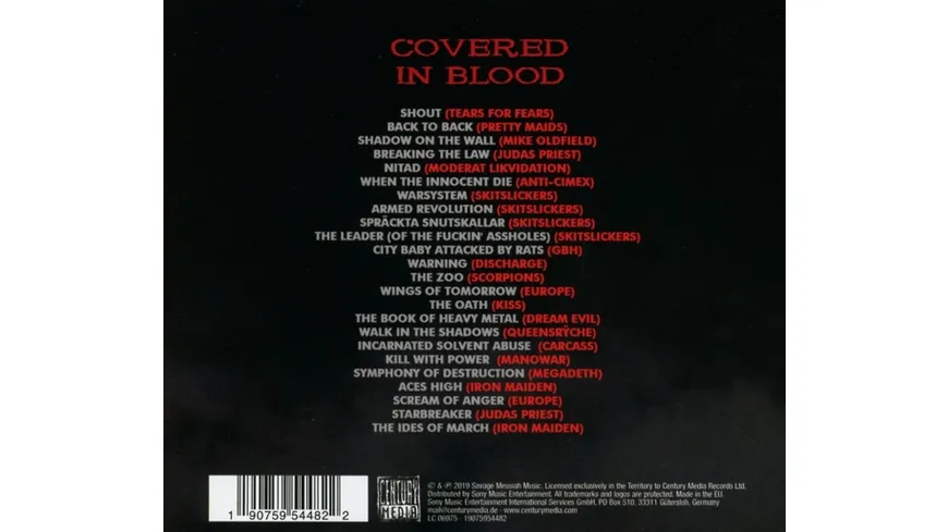 Covered In Blood
