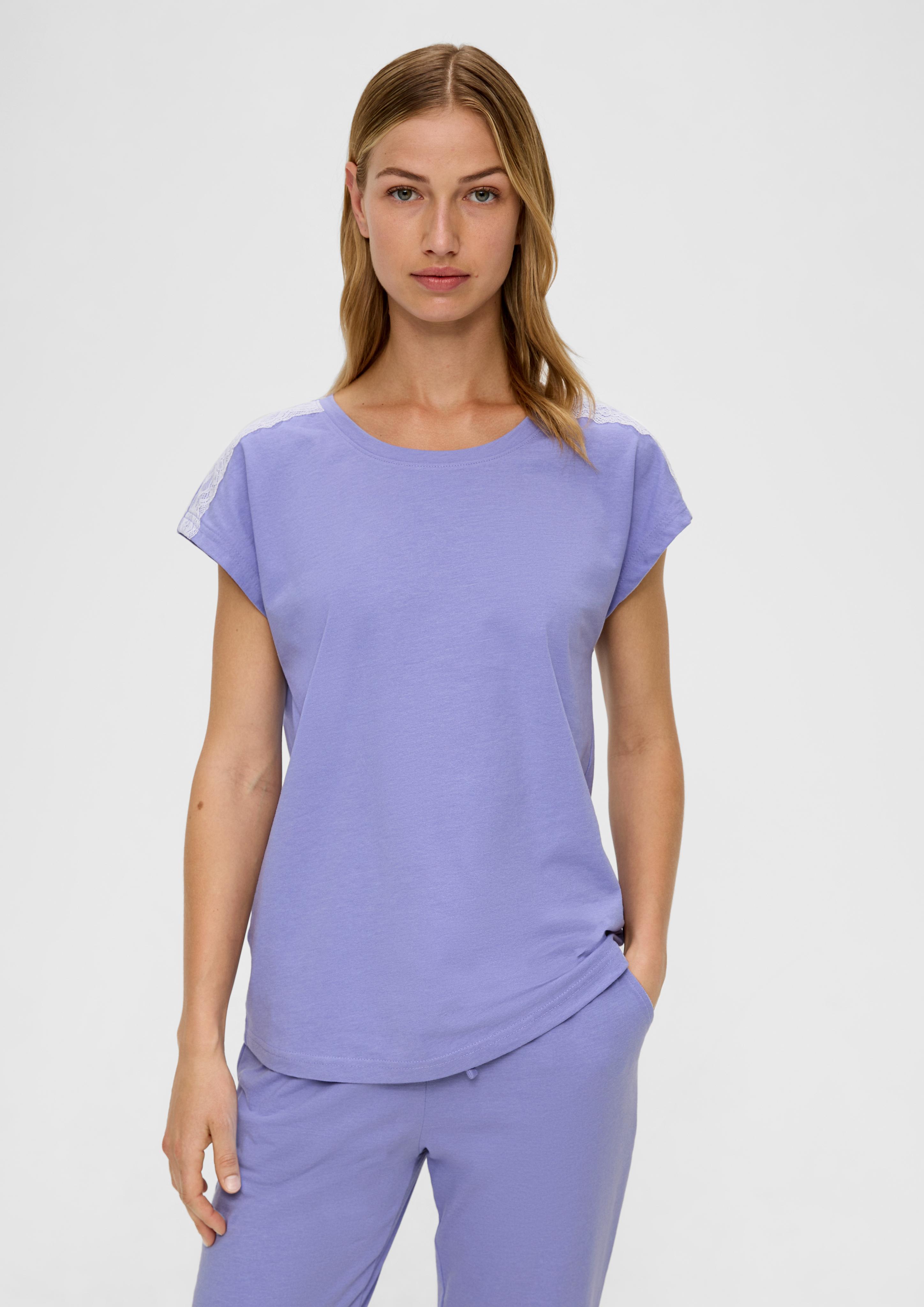 Pyjama-Set mit Spitzen-Detail  6008721-5000