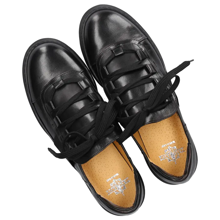 Truman's - Sneaker low 9750 Nappaleder - schwarz