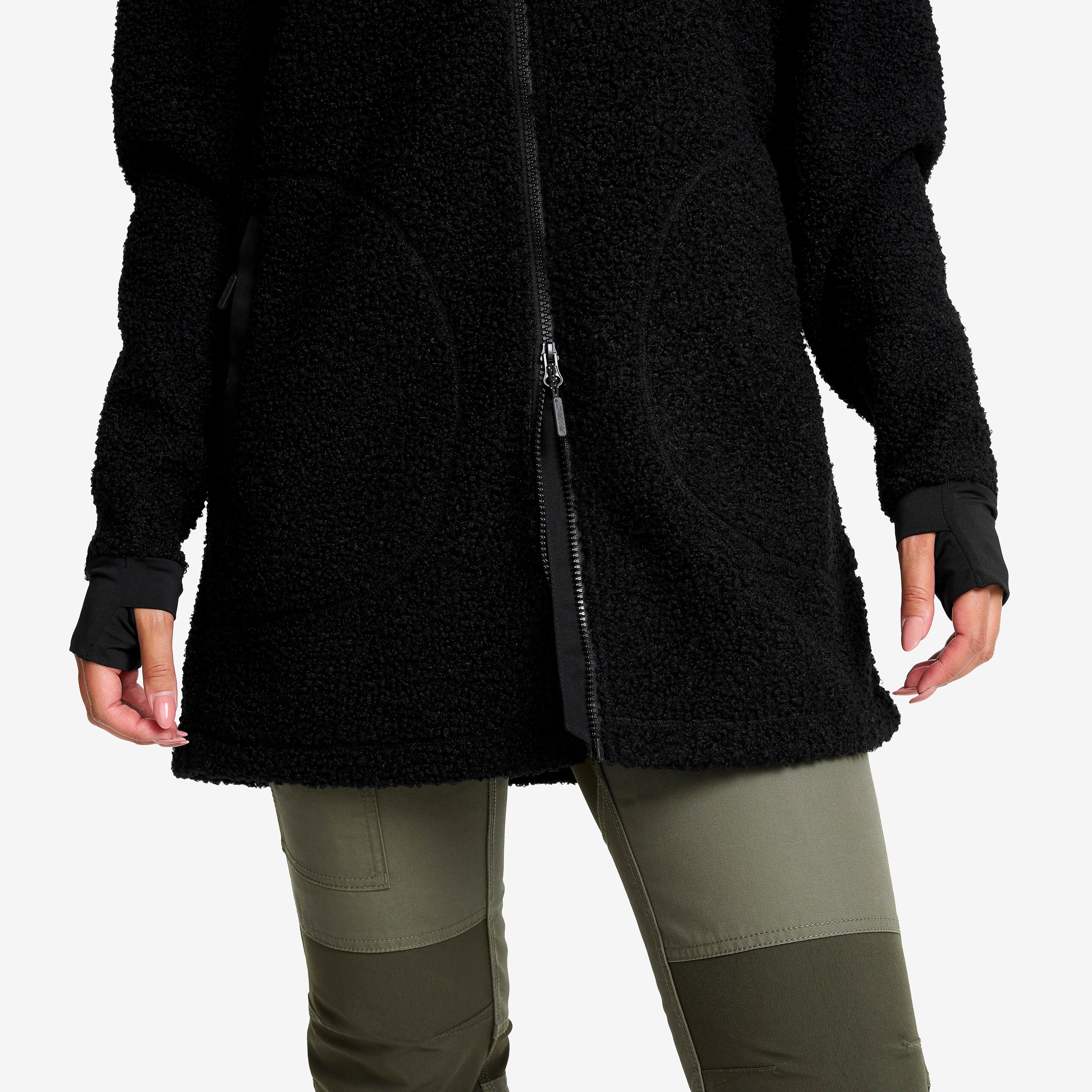 Bigfoot Long Pile Femme Jetblack