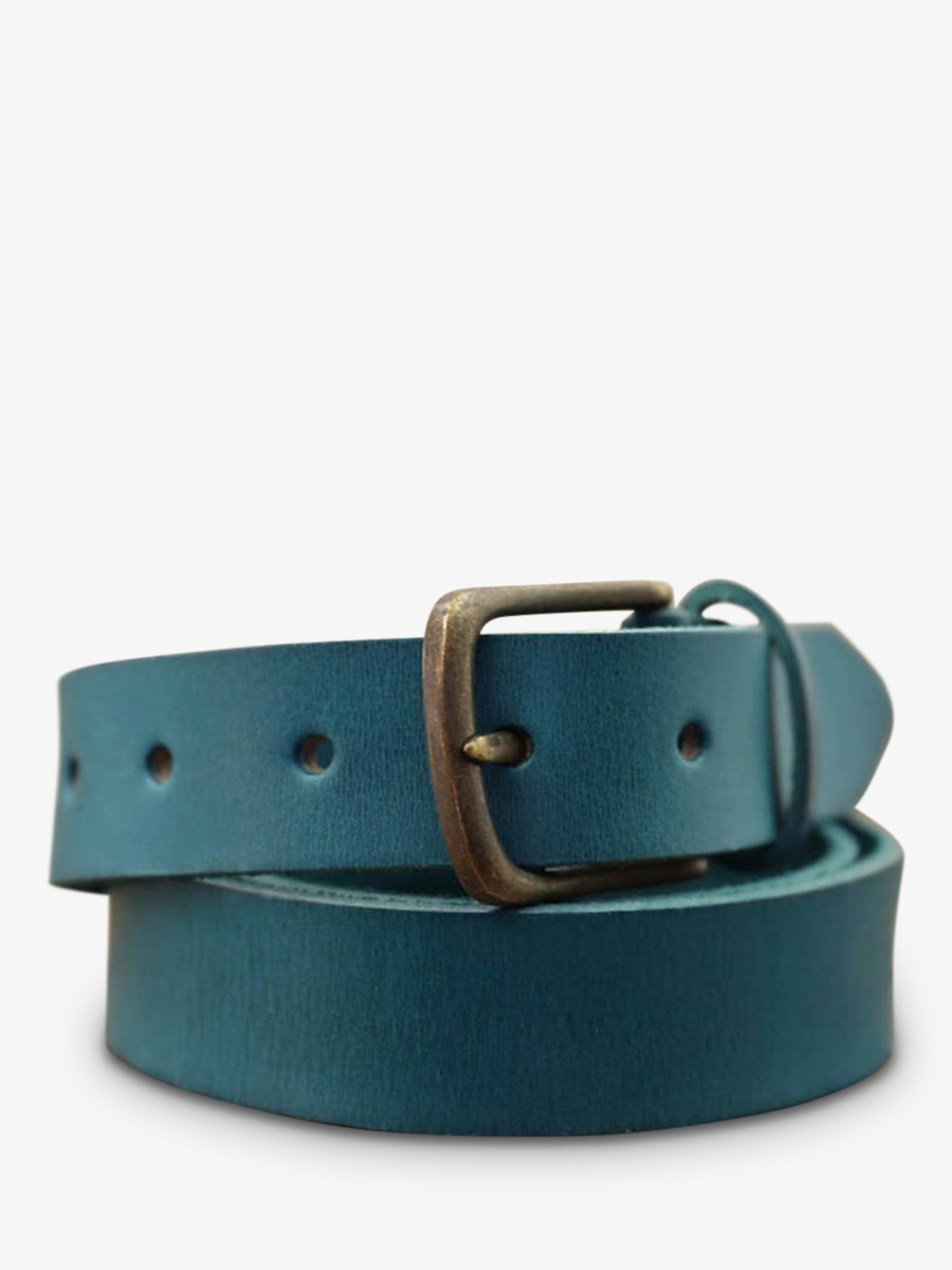 LaCeinture à Boucle - Bleu Piscine