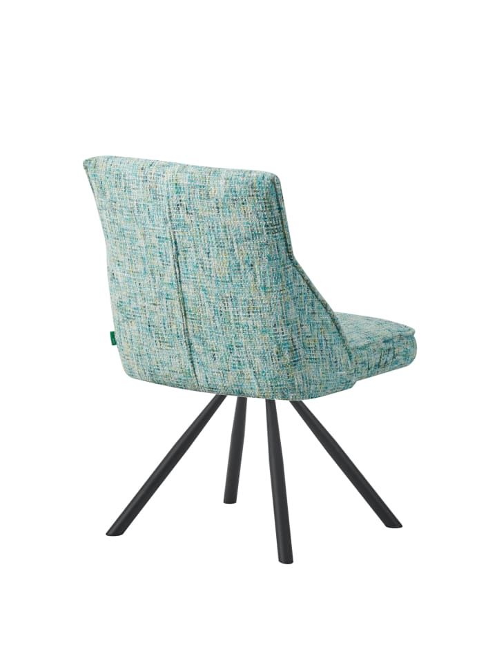 DUBI Möbel 2er-Set: Drehstuhl SERINA  in Türkis - (B)61 x (H)81 x  (T)62 cm günstig kaufen onesize