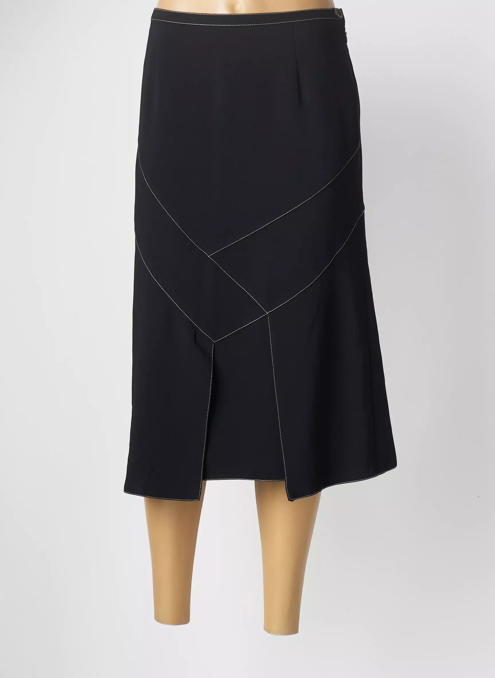 Lewinger Jupes Mi Longues Femme couleur noir