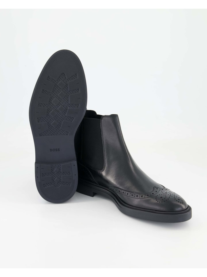 BOSS Chelsea Boots in Schwarz günstig kaufen