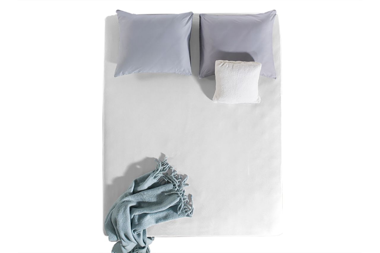 SleepMed Jersey-Spannbetttuch Hotelqualität Weiß - 140x200 4er-Pack