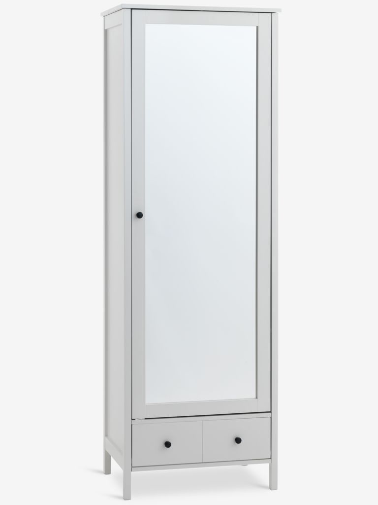 Szafka TERPET TERPET 60x180 z lustrem biała