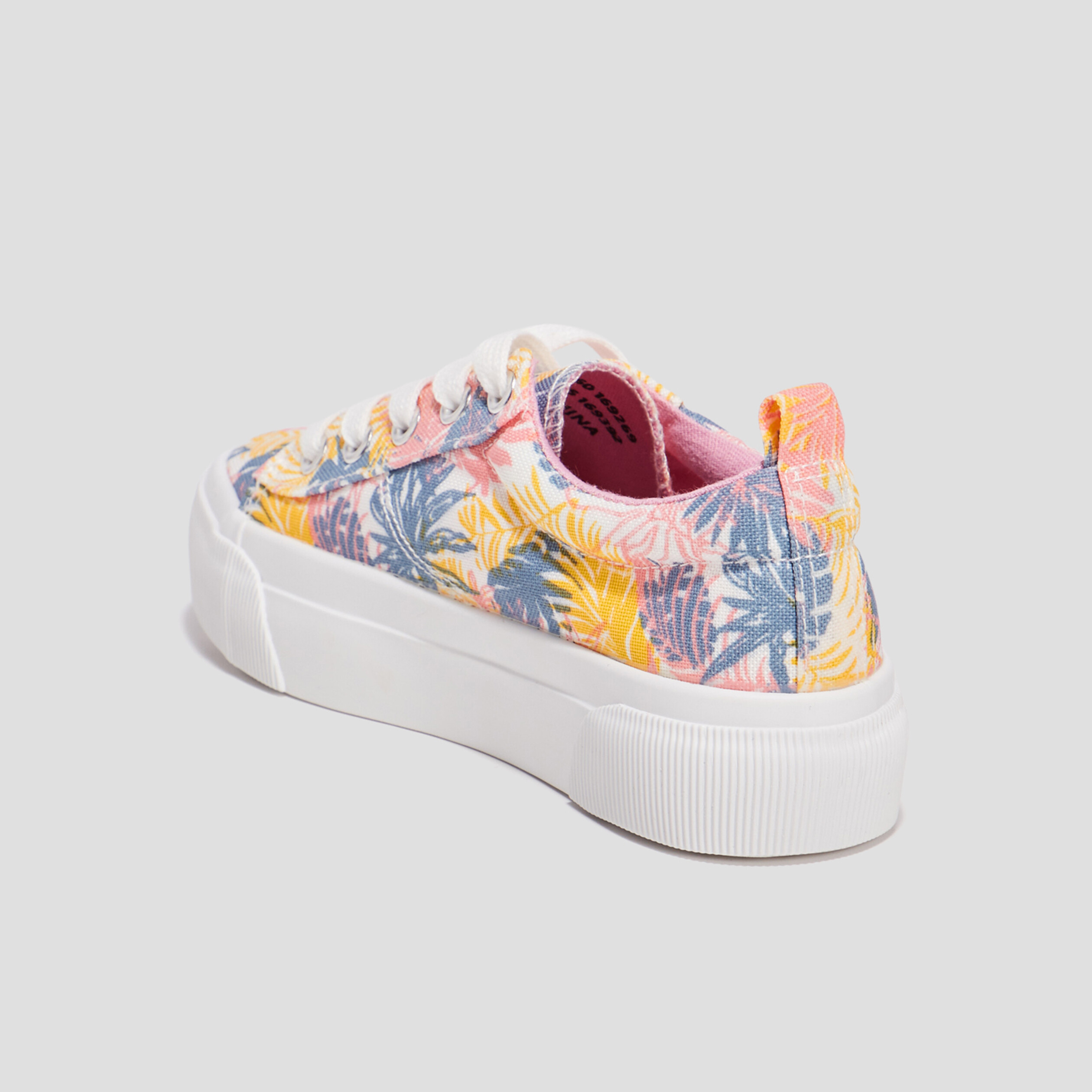 Tennis en toile plateformes Creeks multicolore fille | La Halle