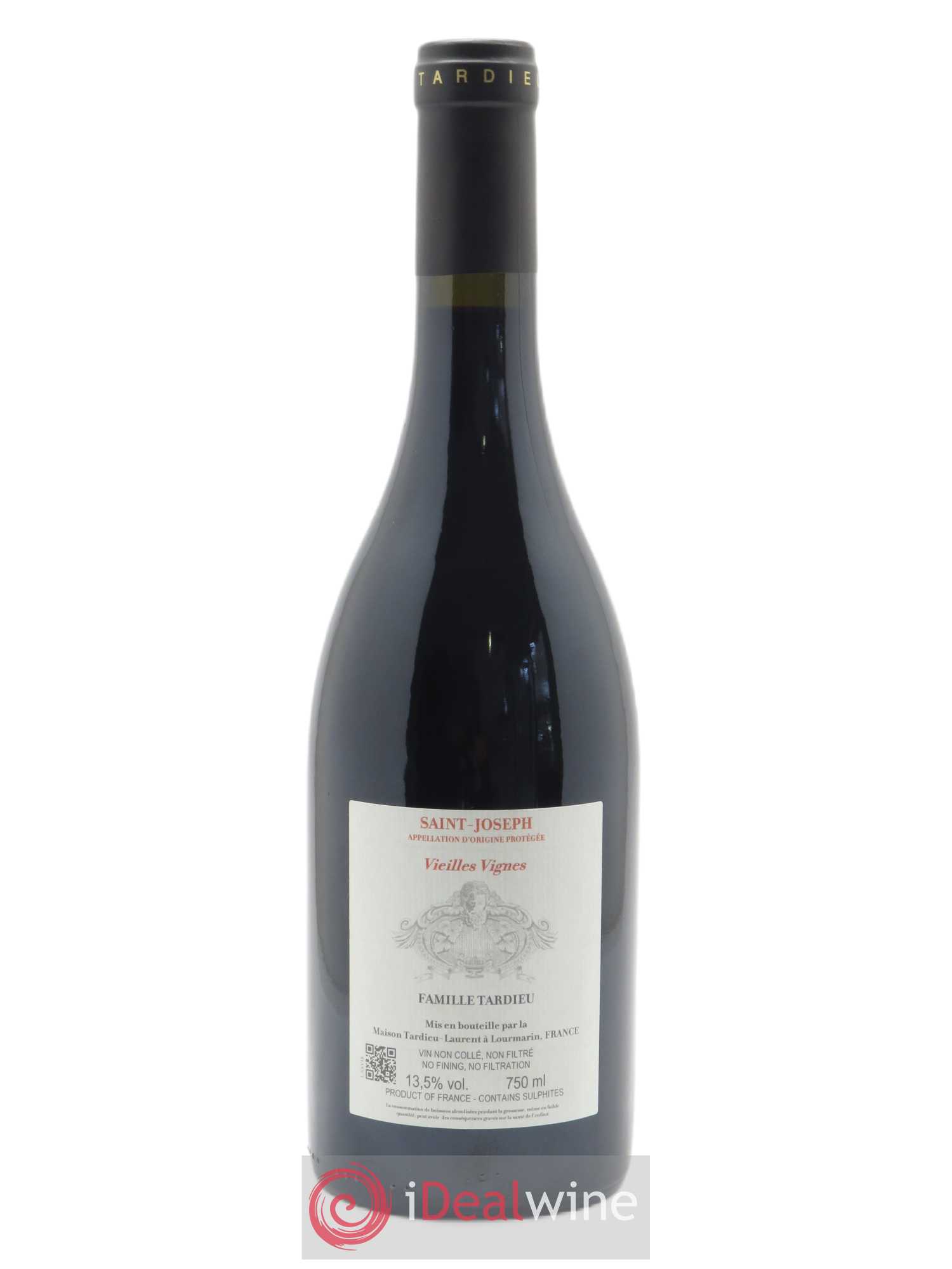 Saint-Joseph Vieilles vignes Maison Tardieu-Laurent  2018 - Lot de 1 Bouteille