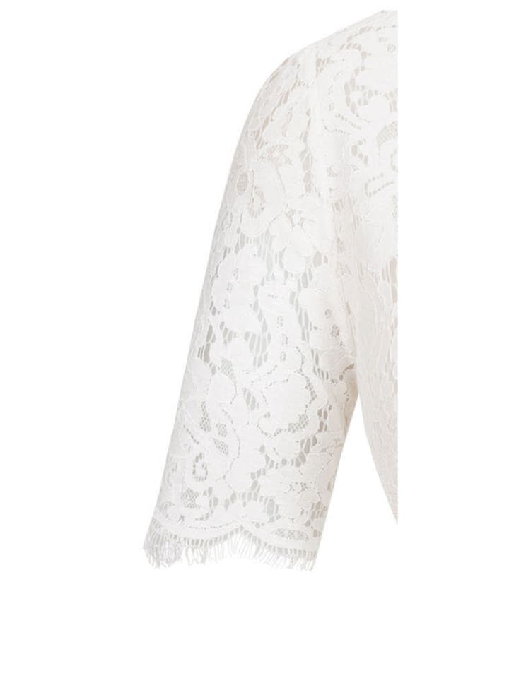 Nübler Dirndlbluse Kurzarm Melani in Creme günstig kaufen