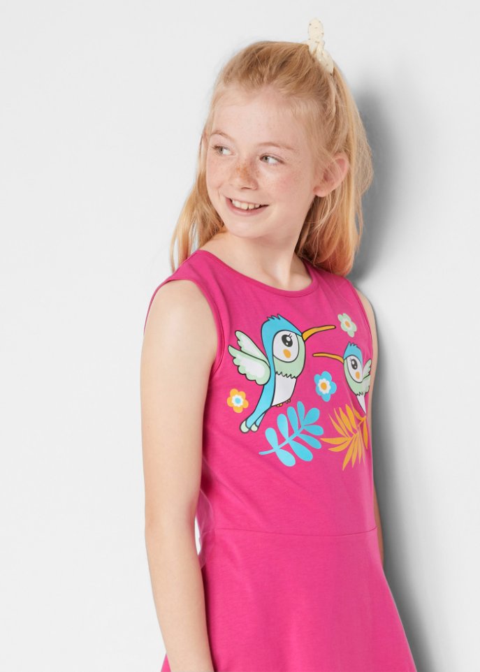 Mädchen Jerseykleid (3er Pack)