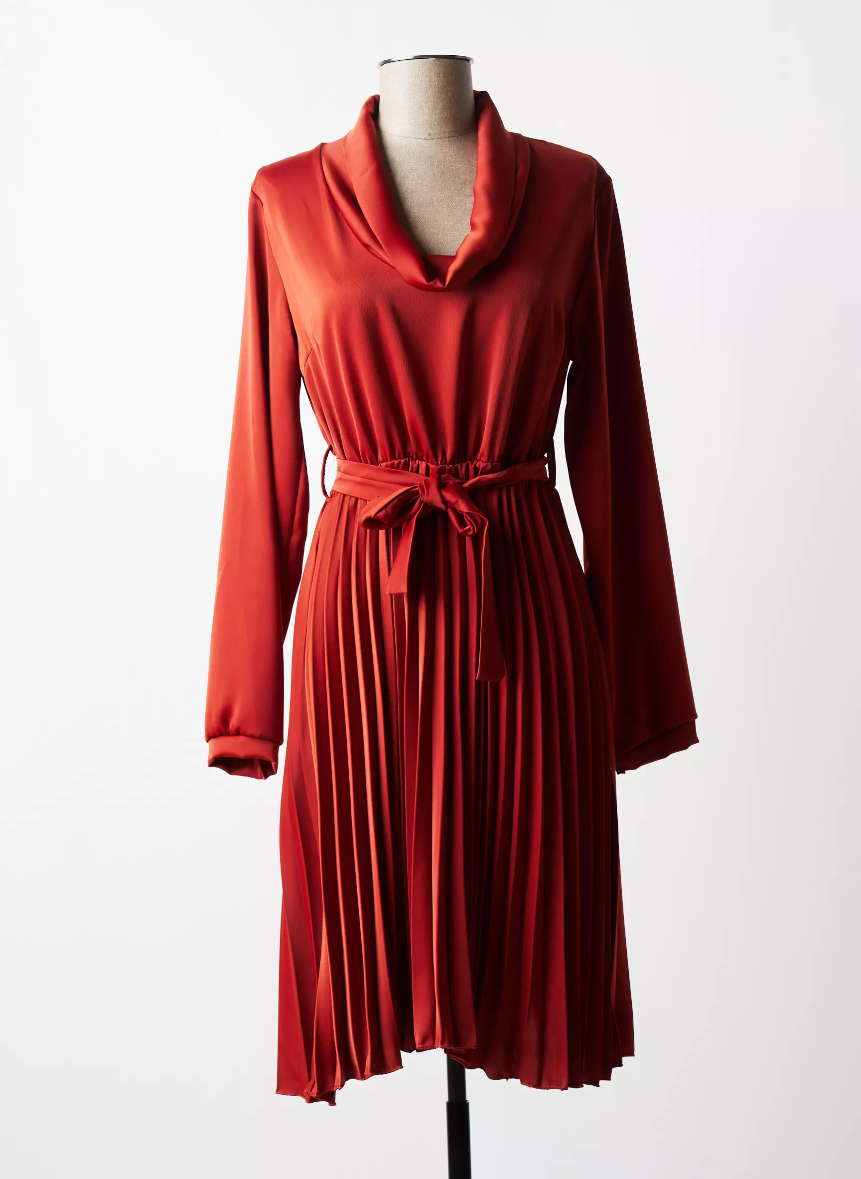 Quattro Robes Mi Longues Femme couleur marron
