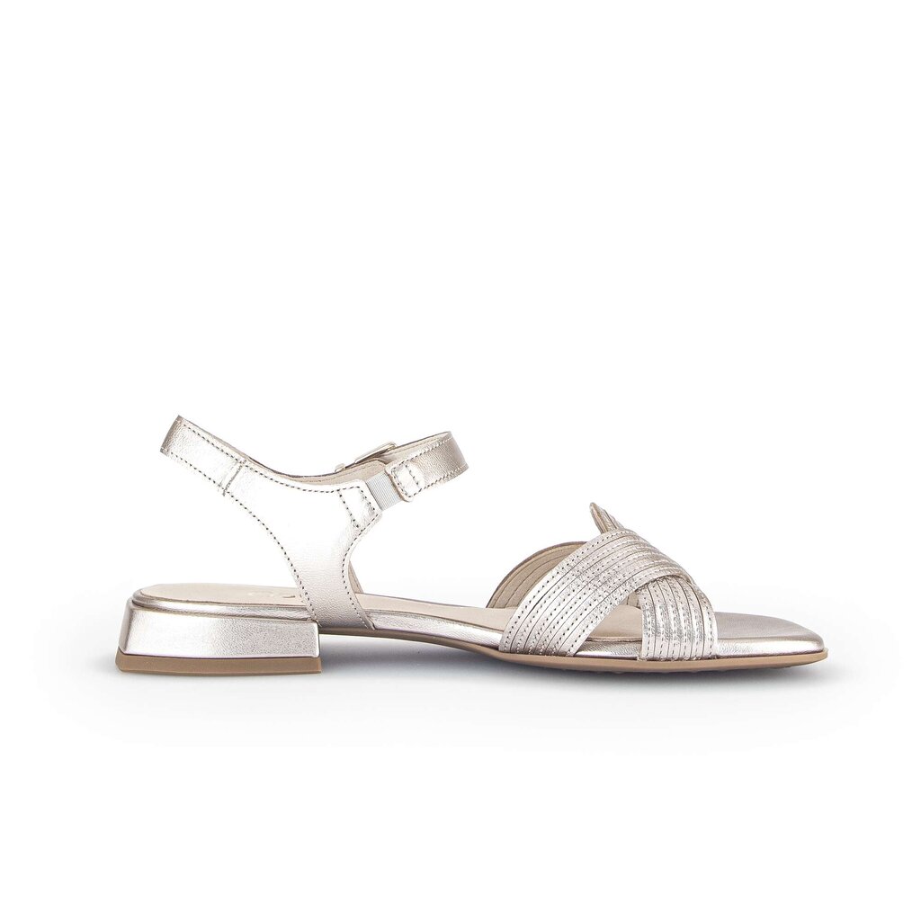 Gabor comfort Riemchensandale gold