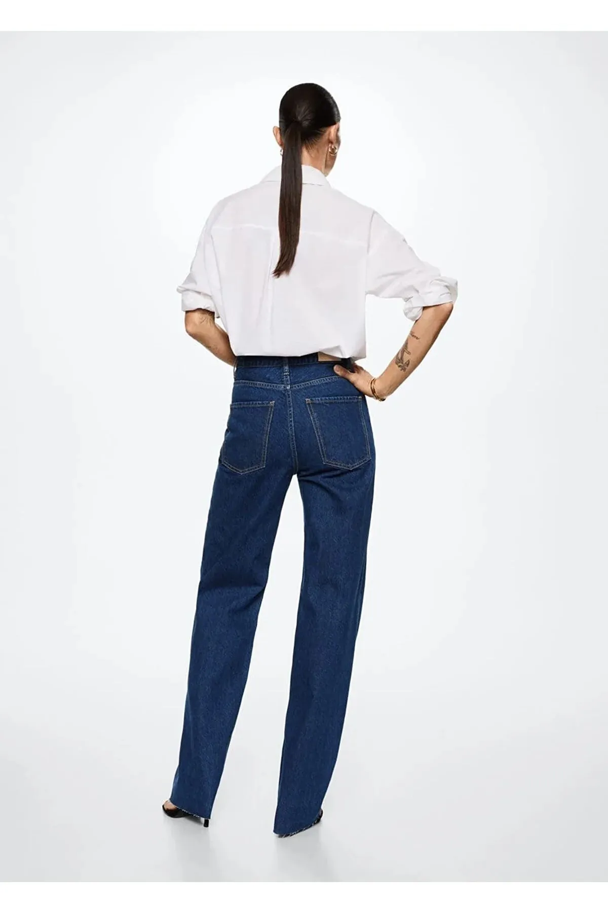 MANGO  37050430 Jeans Dunkelblau