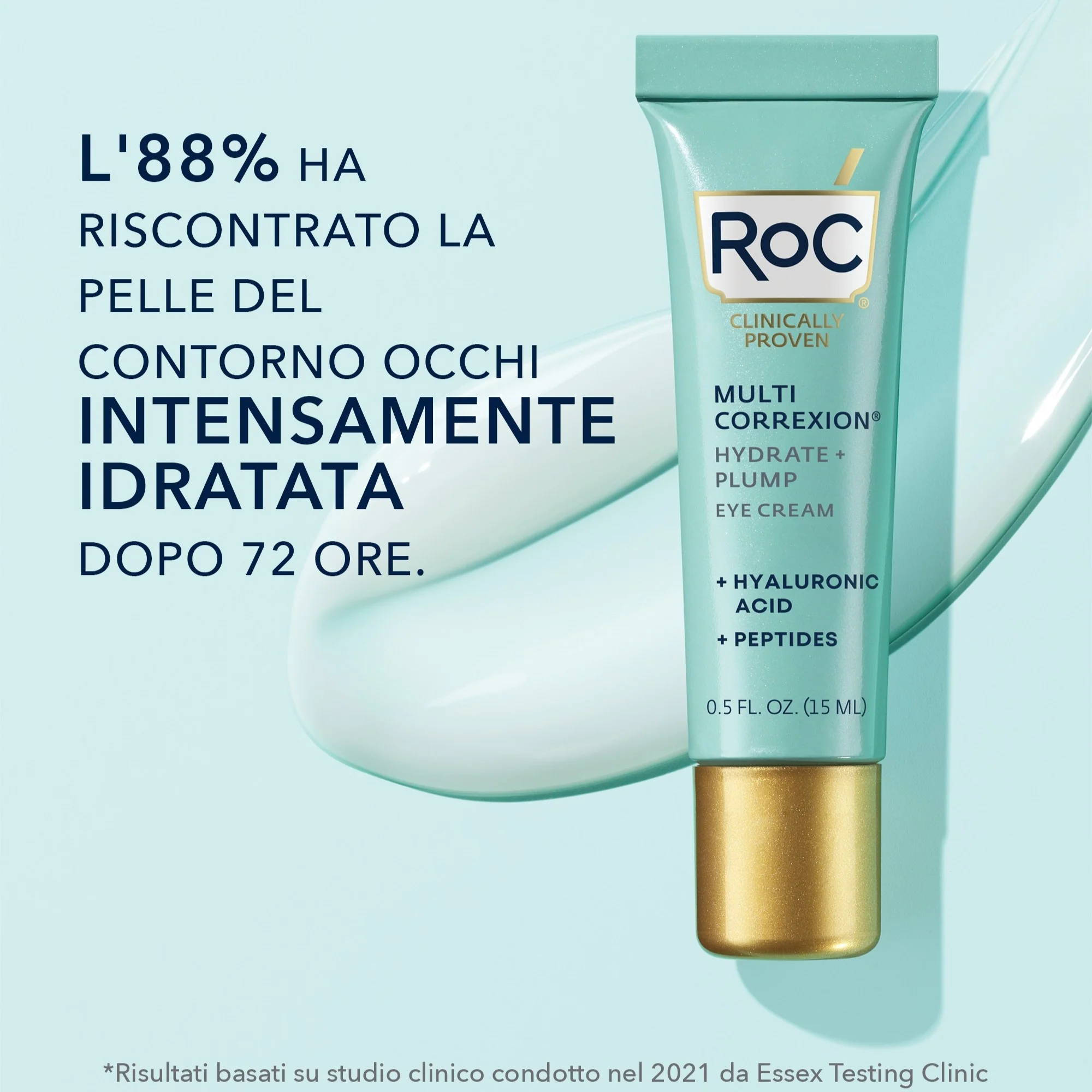 Multi Correxion Hydrate + Plump -silmänympärysvoide - Ryppyjä ehkäisevä, Kosteuttava silmänympärysiho