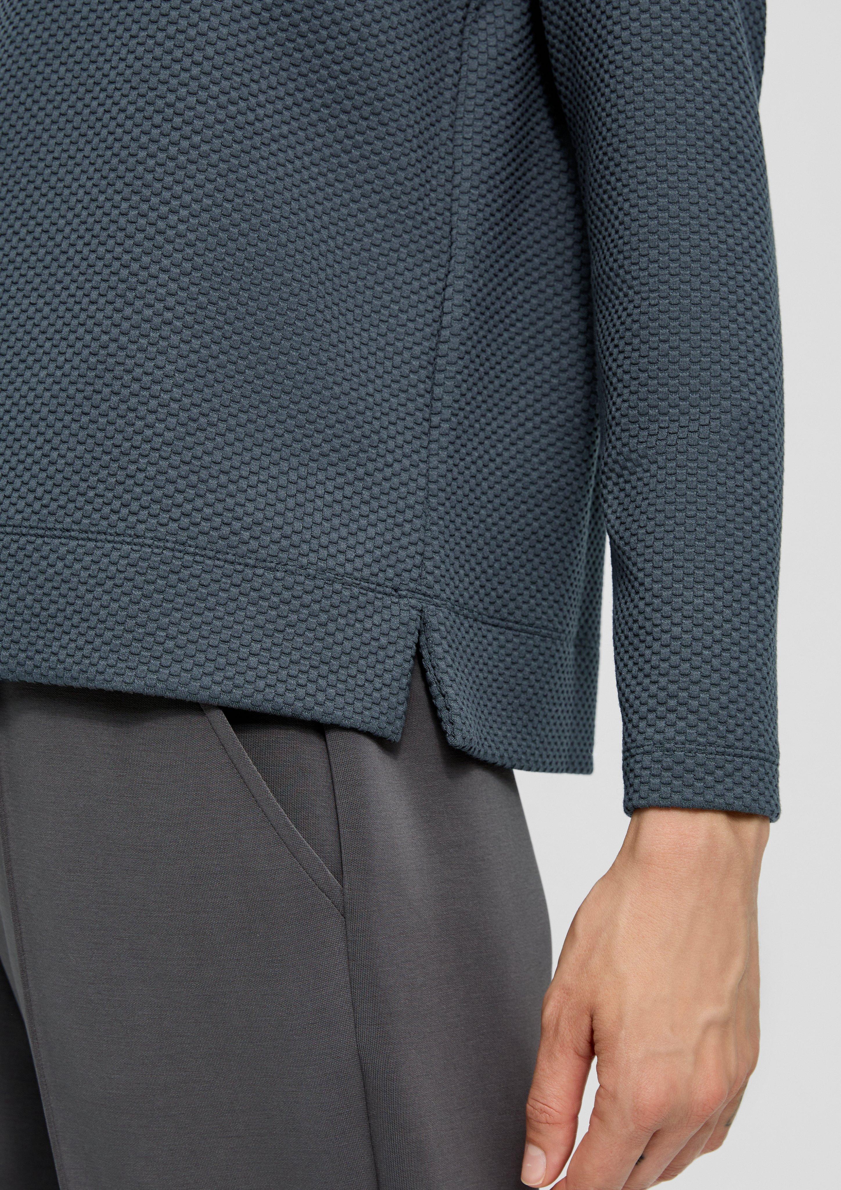 Jacquard-Pullover aus Viskosemix  2135967-7909