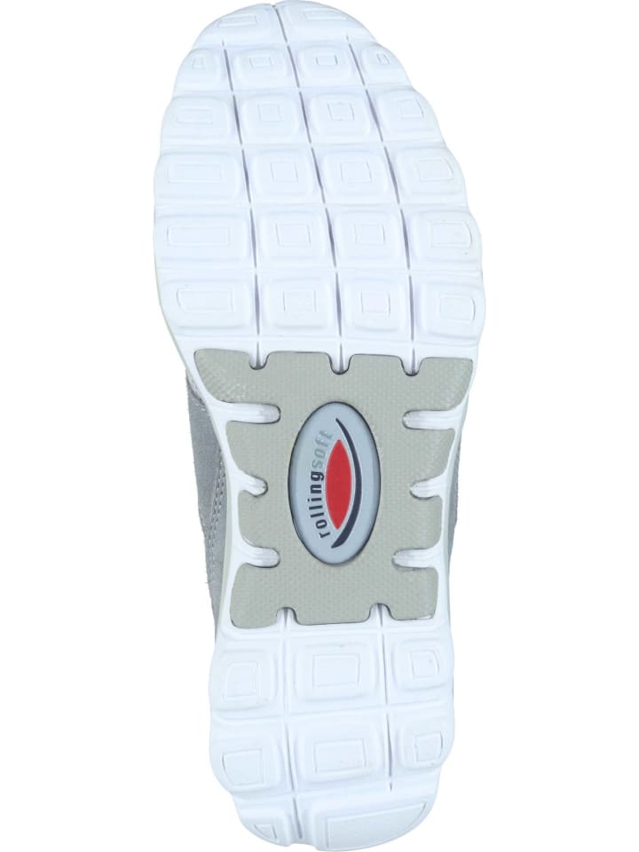 Gabor Schnürschuhe in silber günstig kaufen