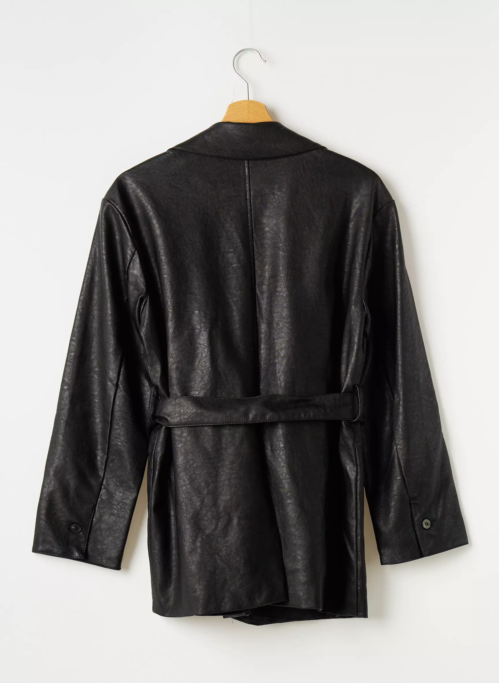Na Kd Vestesimilicuir Femme couleur noir