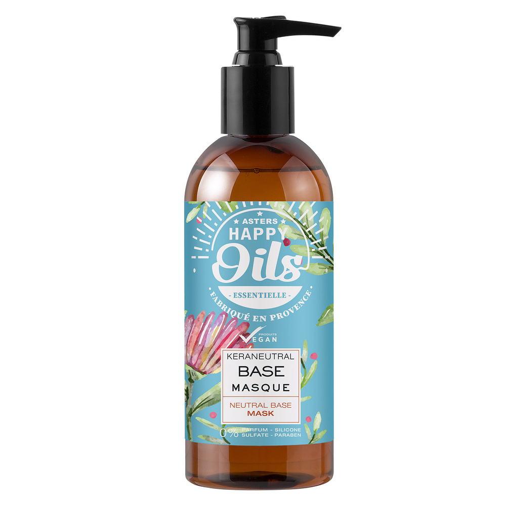 Happy Oils Base neutre masque 200 ml masque capillaire