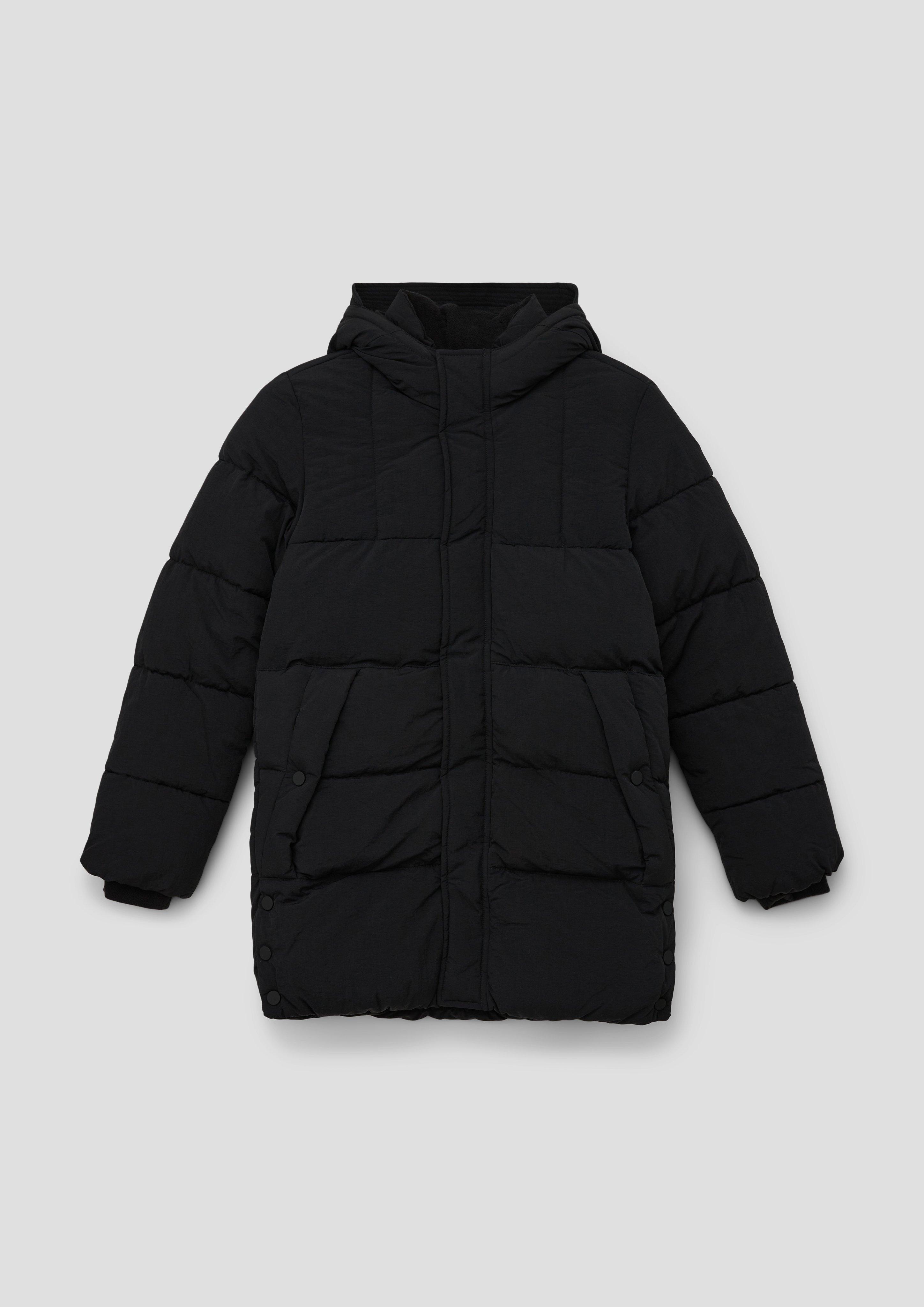 Wärmender Crinkle-Steppmantel im Loose Fit  2132194-9999