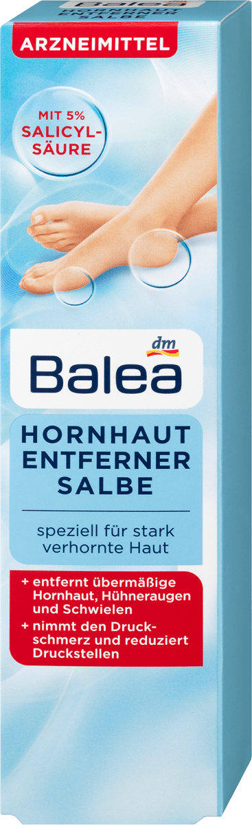Fußcreme Hornhautentferner Salbe, 50 g